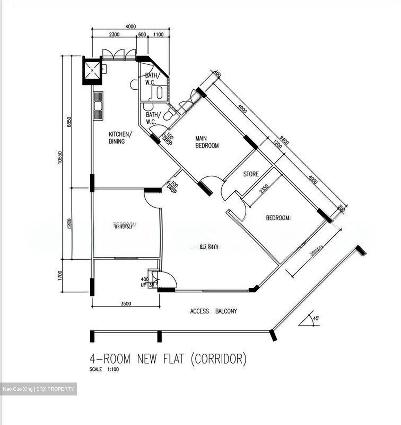 Blk 456 Jurong West Street 41 (Jurong West), HDB 4 Rooms #574676531